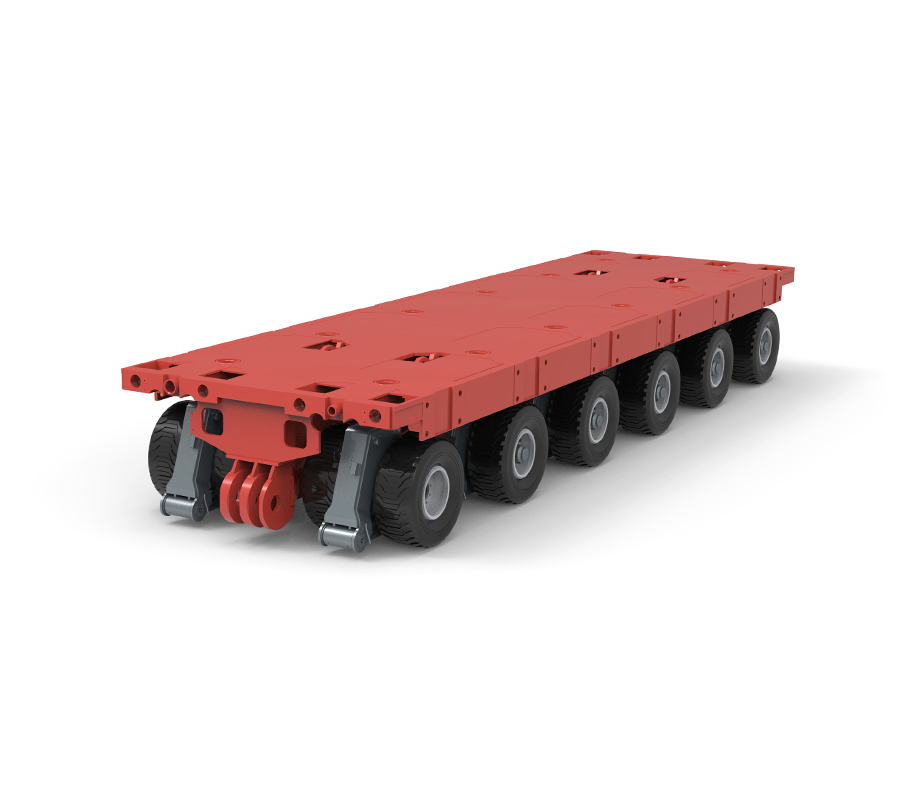 KTSP-6 Kundağı Motorlu Modüler Taşıyıcı, 6 Akslı(SPMT)