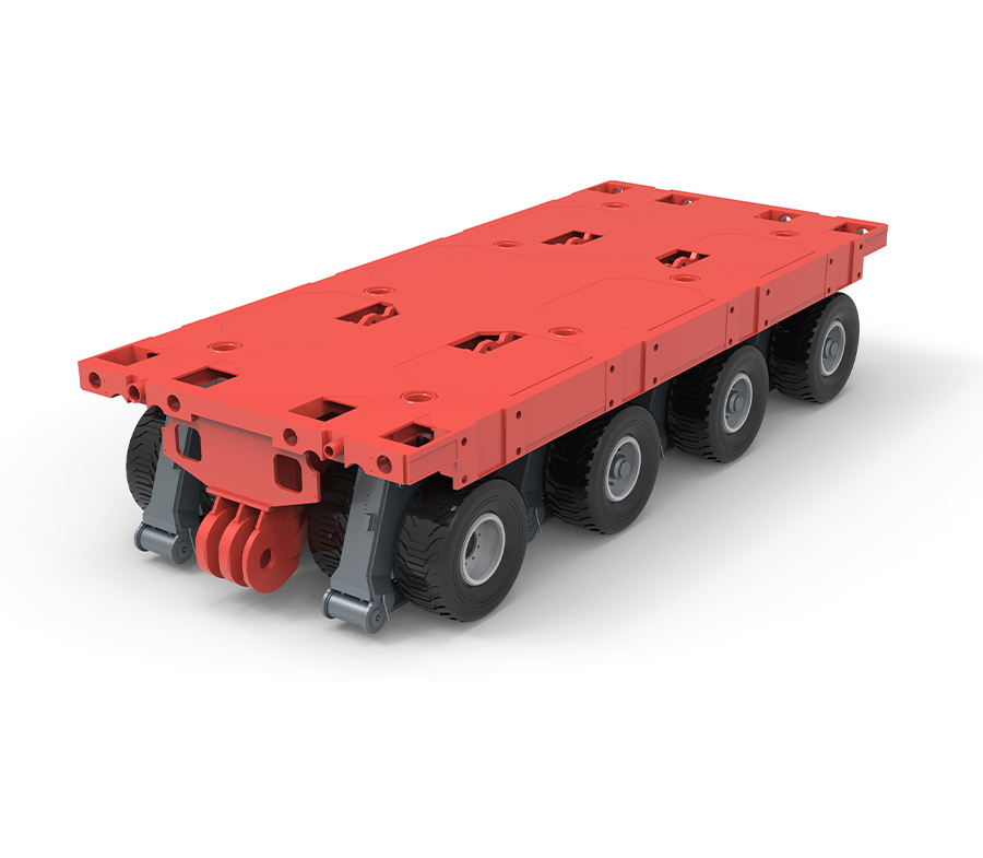 KTSP-4 4 dingilli Kundağı Motorlu Modüler Taşıyıcı(SPMT)