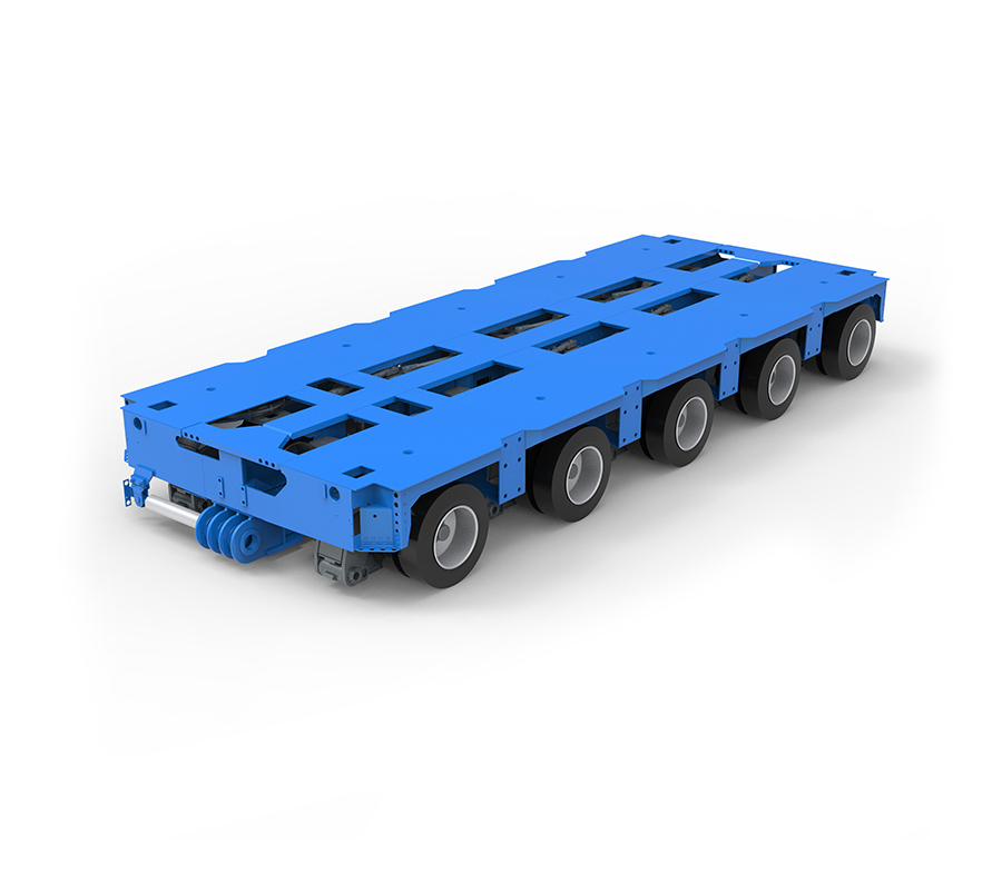 KTG-5 hidrolik akslı 5 akslı (SPT) römork hattı