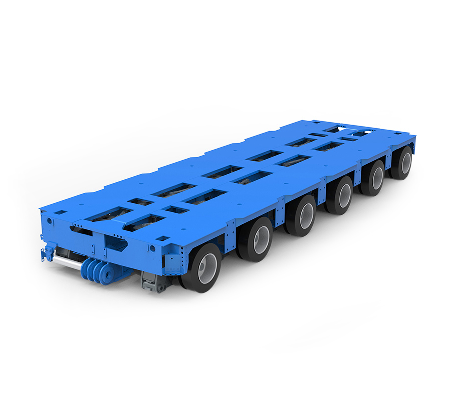 KTG-6 hidrolik akslı 6 akslı (SPT) römork hattı